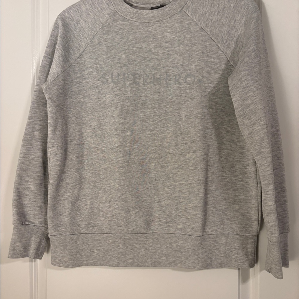 Sweaty Betty Light Gray Women’s Crewneck Sweatshirt- SIZE Small